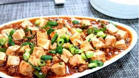 Ma Po Tofu Mapo doufu or mapo tofu (麻婆豆è…) is a popular Chinese dish from Sichuan province. It consists of tofu set in a spicy sauce, typic...